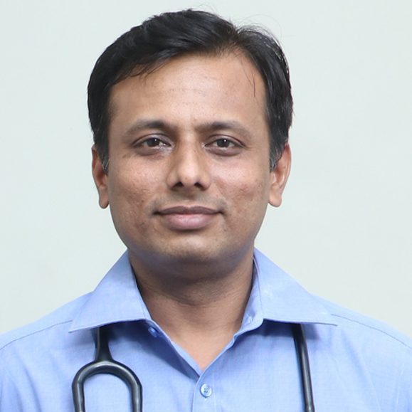 Director of the DNA Super Speciality Hospital is Dr. Kuldeep Gaikwad
